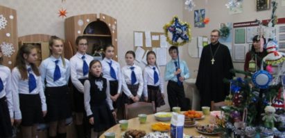 Рождественские мероприятия в Белозерской школе №3