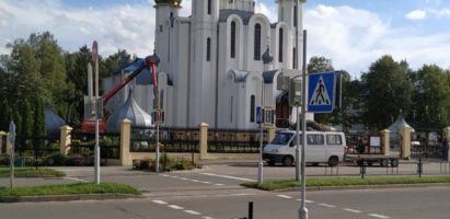 В Серафимовском храме заменены три средних купола