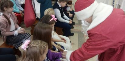 Рождественские утренники в Серафимовской воскресной школе
