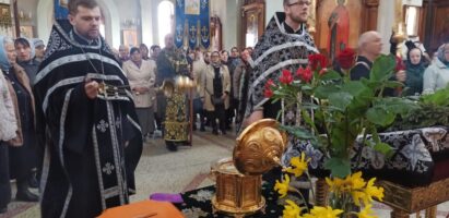 Пребывание мощей святой блаженной Матроны Московской в храме преподобного Серафима Саровского в г.Белоозёрске