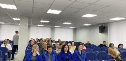Священник провел беседу с коллективом предприятия « Белоозерскэнергоремонт»
