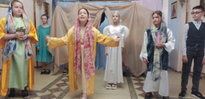 Пасхальный  праздник для учащихся Серафимовской воскресной школы в г. Белоозёрске