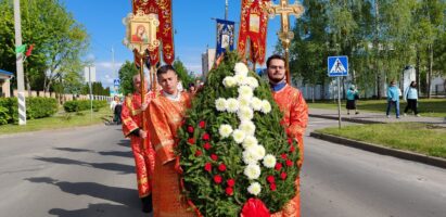 Празднование Дня Победы  на Серафимовском приходе
