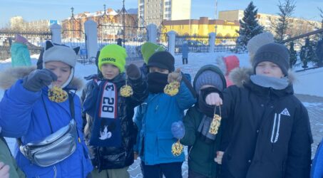 Экологическая декада «Поможем зимой птицам»