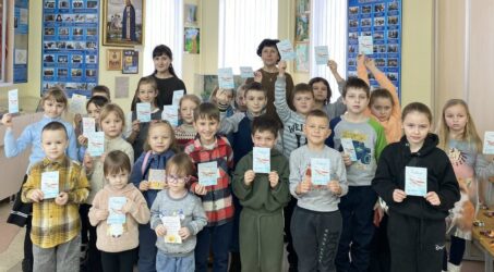 Духовно-патриотическая акция  «С днём защитника Отечества!»  на приходе храма преподобного Серафима Саровского в г.Белоозёрске