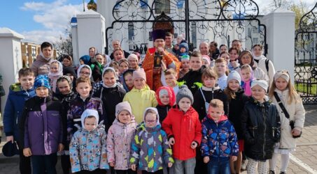 Пасхальный  праздник для учащихся Серафимовской воскресной школы  в г. Белоозёрске