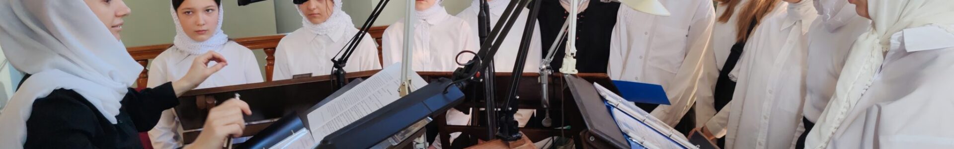 Детская служба в храме преподобного Серафима Саровского в г.Белоозёрске