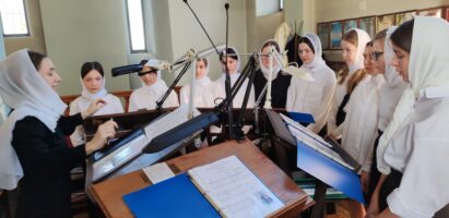 Детская служба в храме преподобного Серафима Саровского в г.Белоозёрске