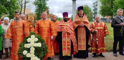Празднование Дня Победы на приходе храма  преподобного Серафима Саровского в г.Белоозёрске